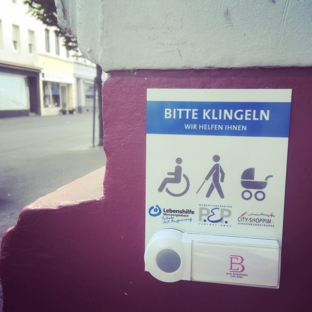 Bitte klingeln :-)!